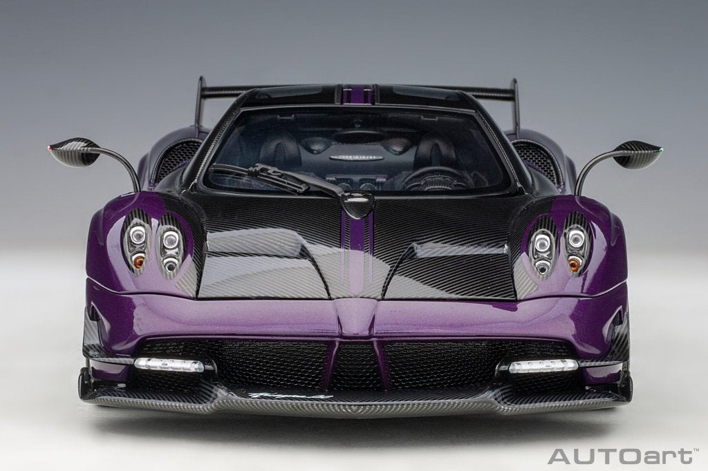 Pagani Huayra BC (Viola PSO/Carbon) AutoArt, Hobby en Vrije tijd, Modelauto's | 1:18, Ophalen of Verzenden, Nieuw, Auto, Autoart