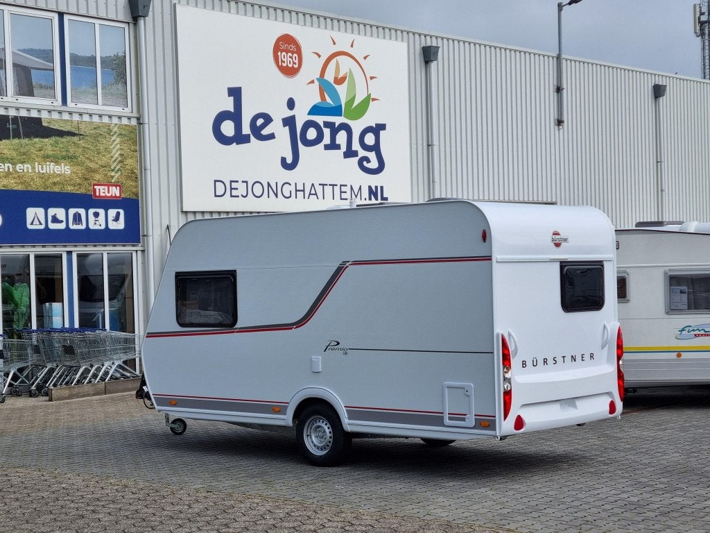 Bürstner Premio Life 425 TS € 1.250,= Acc., Caravans en Kamperen, Schokbreker, Bedrijf, Treinzit, Bürstner