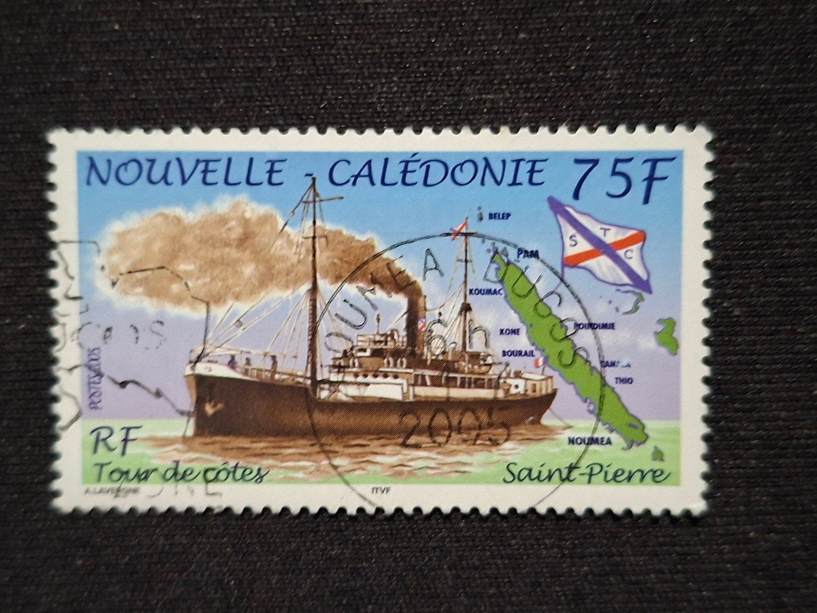 Nieuw Caledonië, Postzegels en Munten, Postzegels | Oceanië, Ophalen of Verzenden, Gestempeld