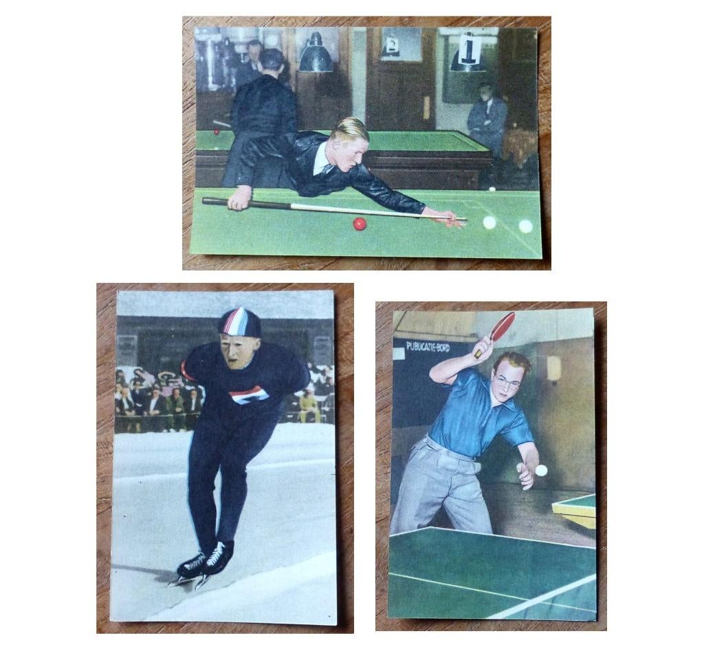 Blue Band plaatjes Cor du Buy Wim vd Voort Kees de Ruyter, Ophalen of Verzenden, Gebruikt, Meerdere plaatjes