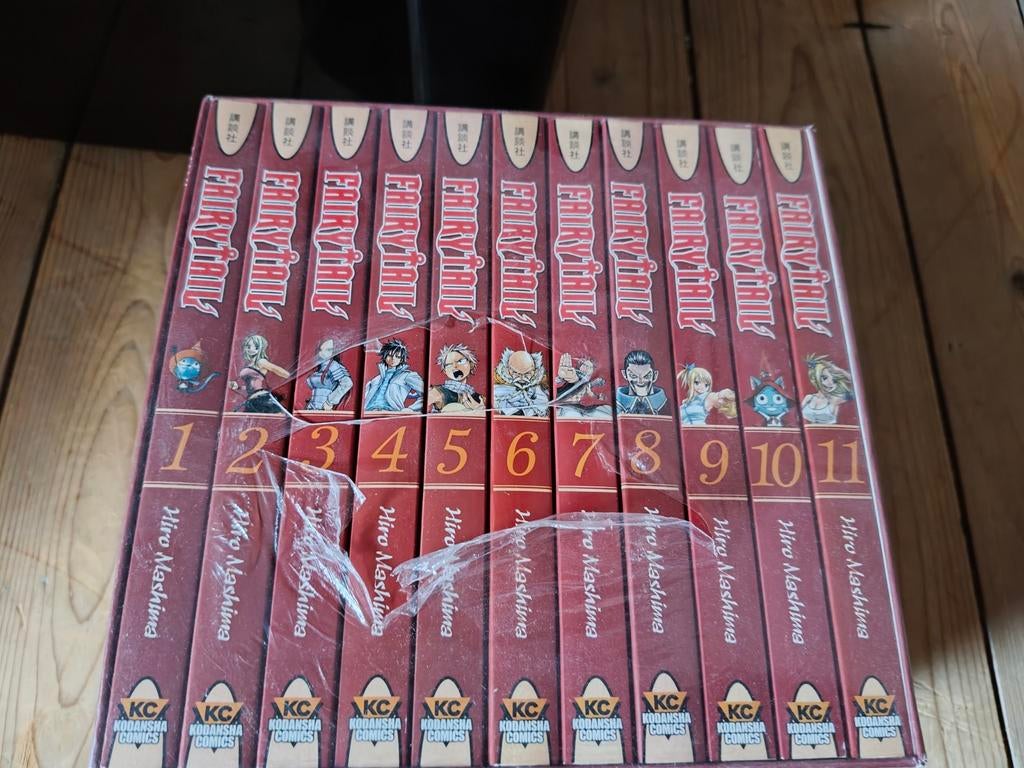 Fairy Tail Manga Box Set 1 (Volumes 1-11) - Nieuw, Boeken, Amerika, Complete serie of reeks, Nieuw, Ophalen of Verzenden