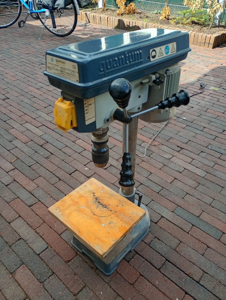 Kolomboormachine, Doe-het-zelf en Verbouw, Gereedschap | Boormachines, Gebruikt, Variabele snelheid, Ophalen of Verzenden, Minder dan 400 watt