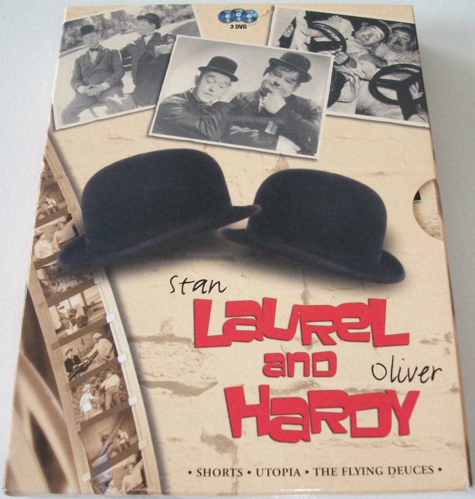 Dvd *** LAUREL & HARDY *** 3-Disc Boxset, Engels, Nederlands, Overige genres, Ophalen of Verzenden