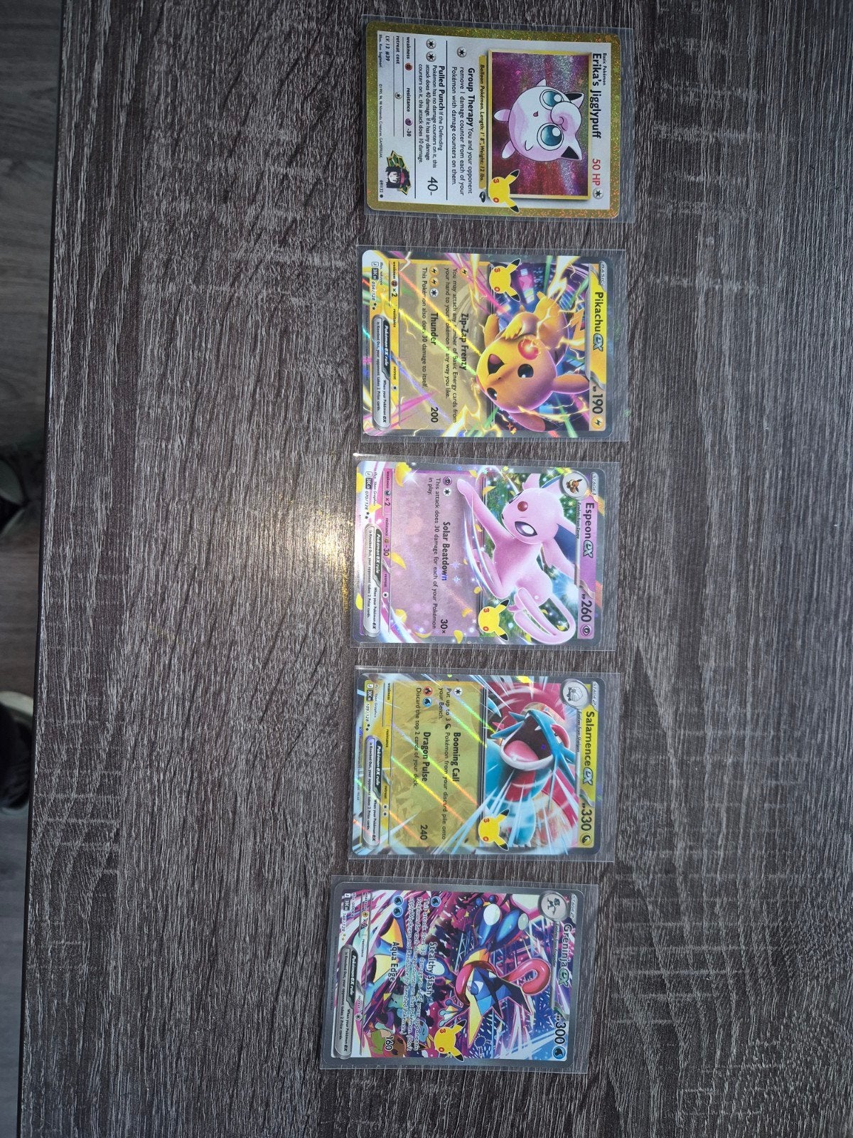 pokemon 30th kaarten, dubbele hitjes, Hobby en Vrije tijd, Ophalen of Verzenden, Nieuw, Meerdere kaarten, Foil