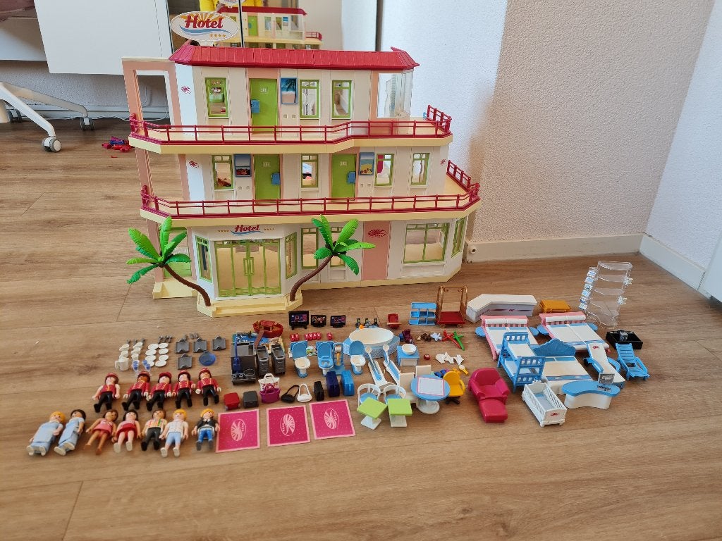 Playmobil Hotel, Kinderen en Baby's, Speelgoed | Playmobil, Ophalen, Gebruikt, Complete set, Overige typen
