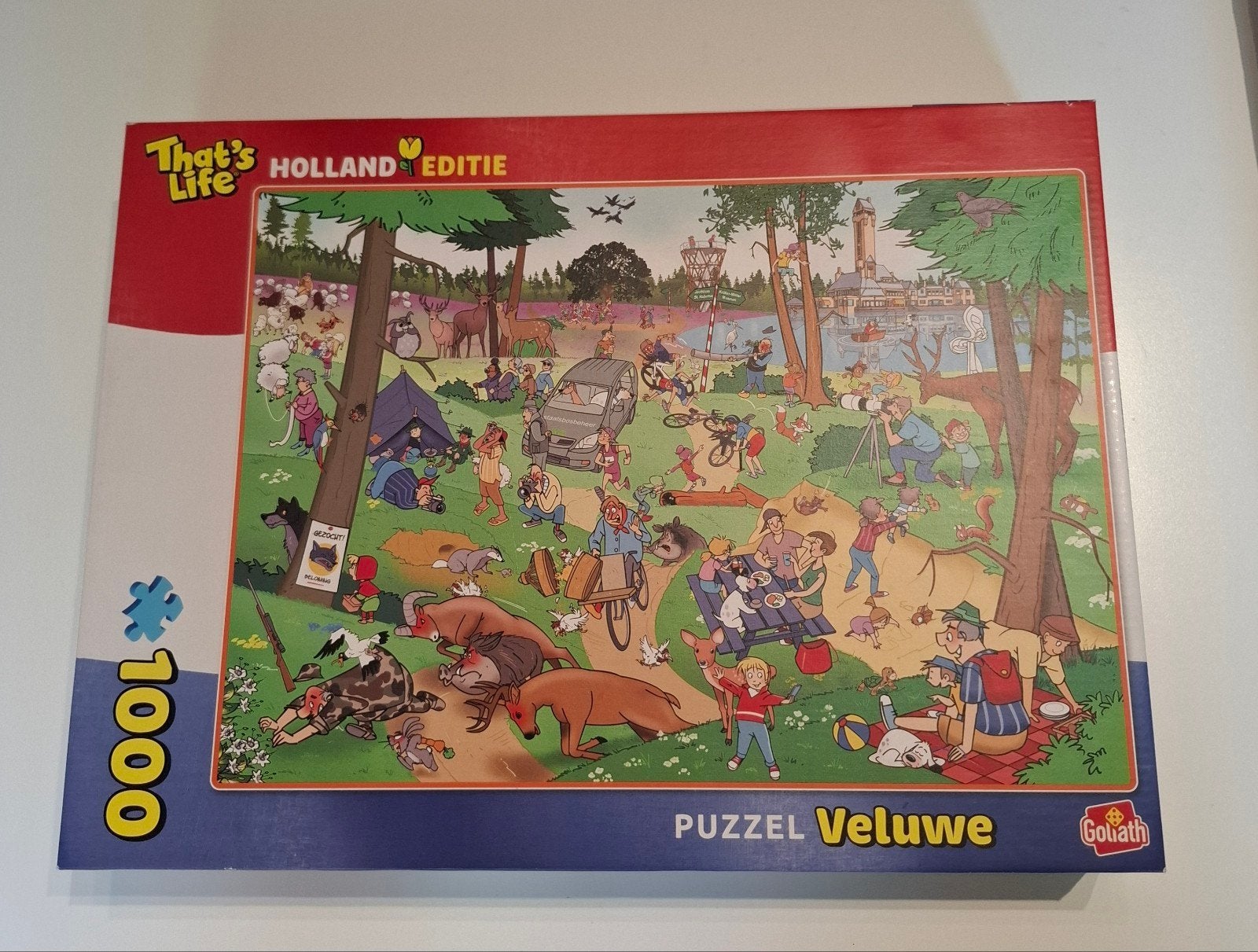 veluwe, Ophalen, 500 t/m 1500 stukjes, Zo goed als nieuw