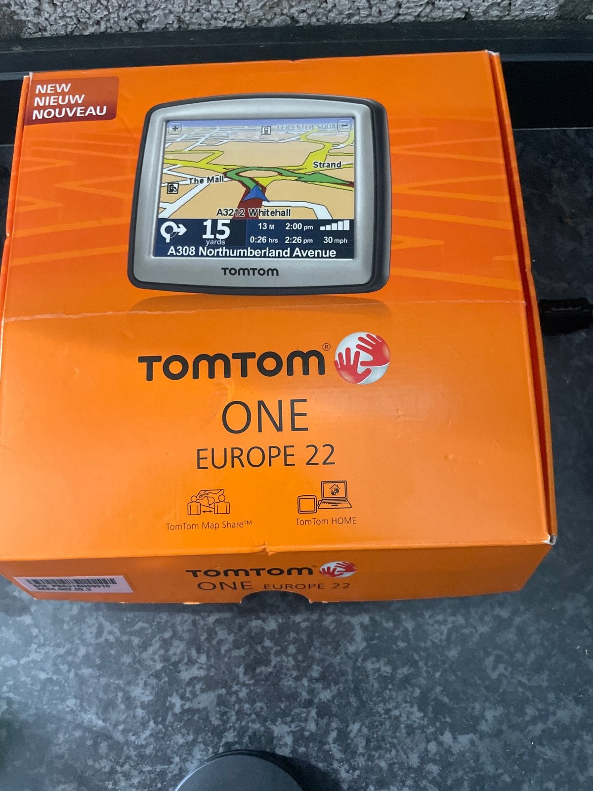 TomTom One Europa 22 navigatie met West-Europa kaarten, Ophalen of Verzenden, Gebruikt