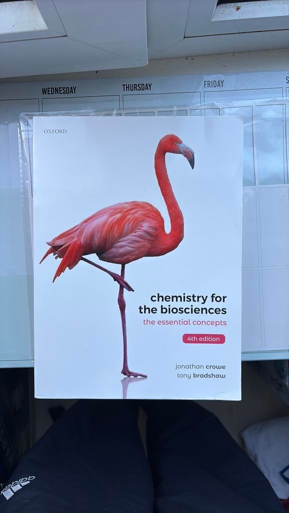 Chemistry for the biosciences 4th edition, Boeken, Studieboeken en Cursussen, Ophalen of Verzenden, Beta, Zo goed als nieuw, WO