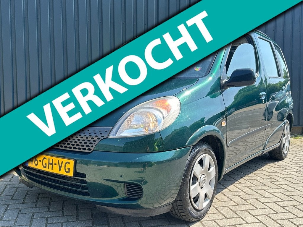 Toyota Yaris Verso 1.5-16V VVT-i Luna | AIRCO| NL AUTO | NAP, Auto's, Toyota, Voorwielaandrijving, Zwart, 4 cilinders, 400 kg