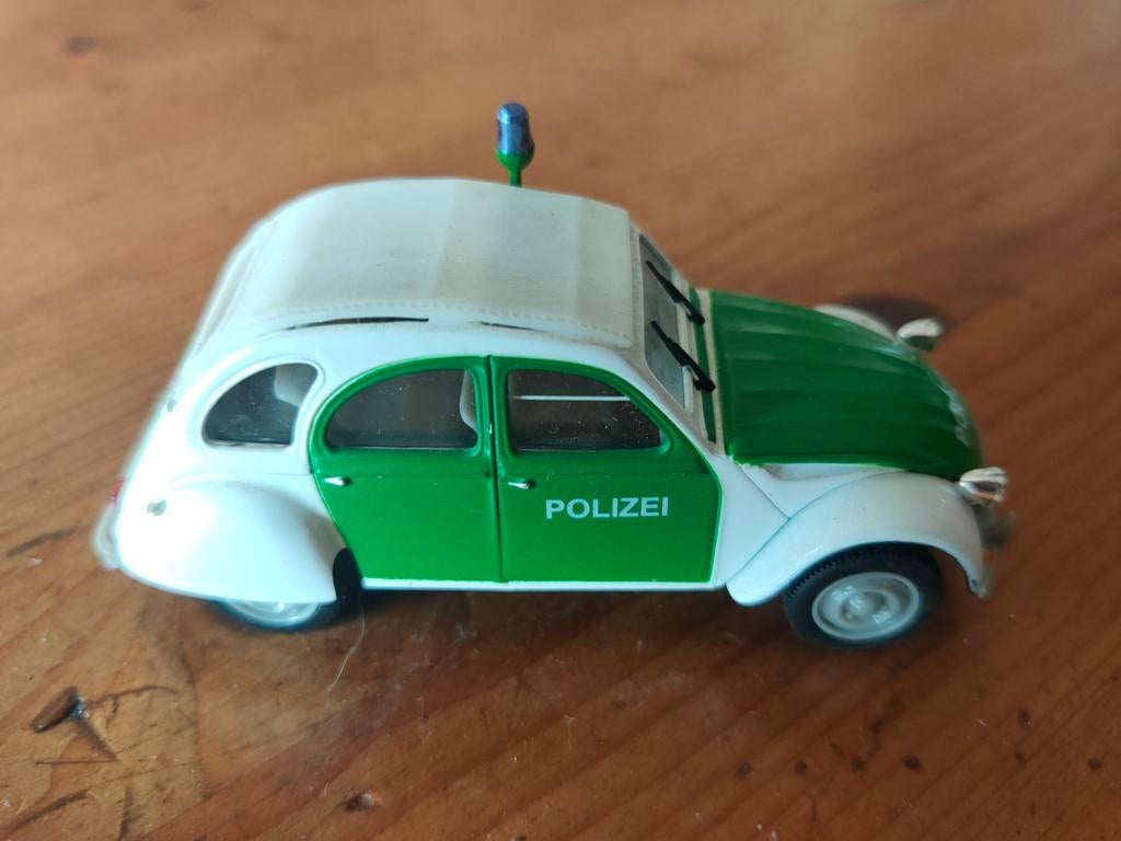 Citroën 2CV 6 1:43 Norev nr53, Ophalen of Verzenden, Gebruikt, Auto, Norev