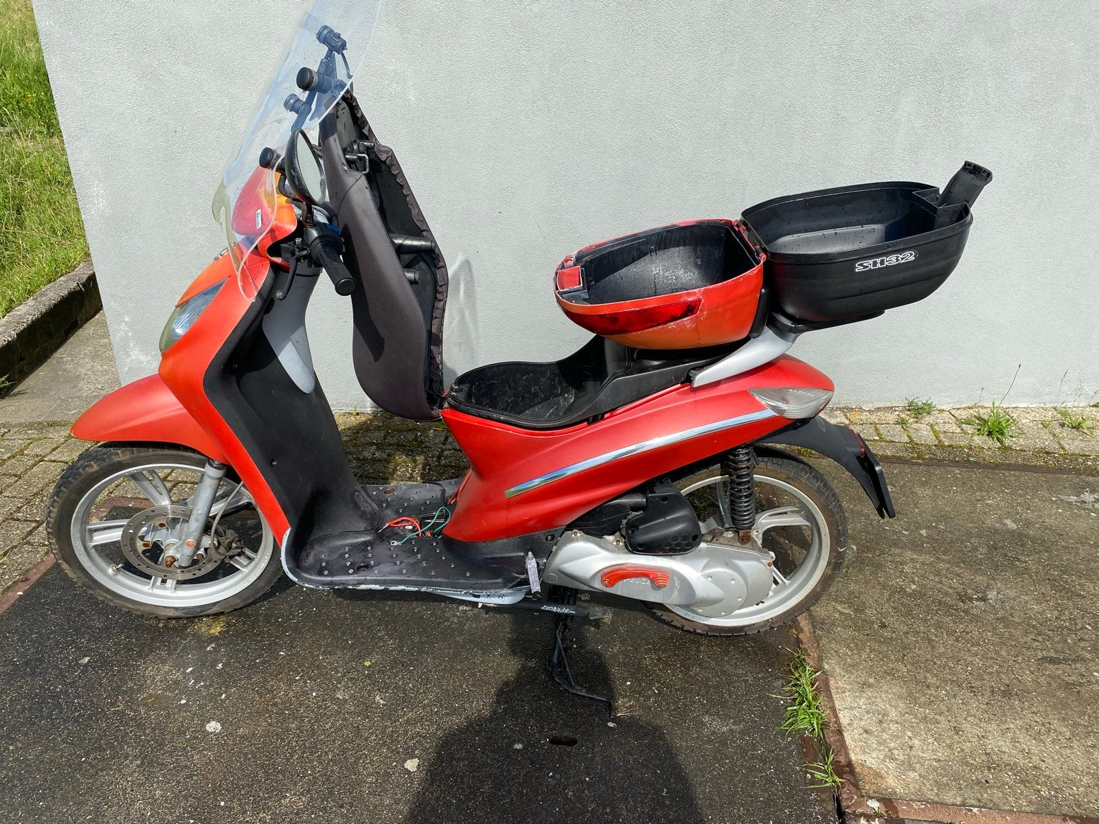 Peugeot Fox Scooter - Opknapper, Fietsen en Brommers, Brommers | Peugeot, Ophalen, Gebruikt, Maximaal 25 km/u, Fox