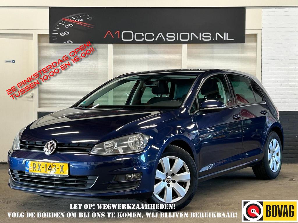 Volkswagen Golf 1.4 TSI CUP Edition + AUTOMAAT (bj 2014), Auto's, Euro 5, Stof, Gebruikt, Zwart