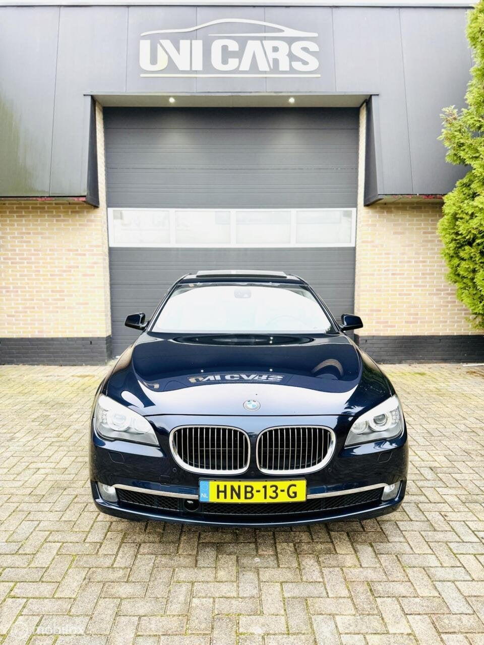 BMW 7-serie 750I 408 PK|leer|Opendak|Stverwarming|Youngtimer, Auto's, Automaat, Euro 5, Achterwielaandrijving, Gebruikt