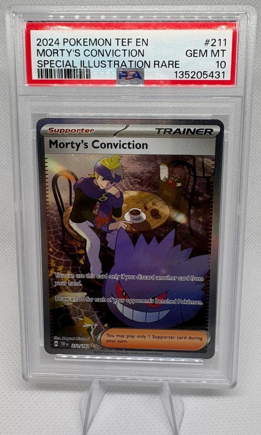 😈 Morty’s Conviction Gengar 211 PSA 10