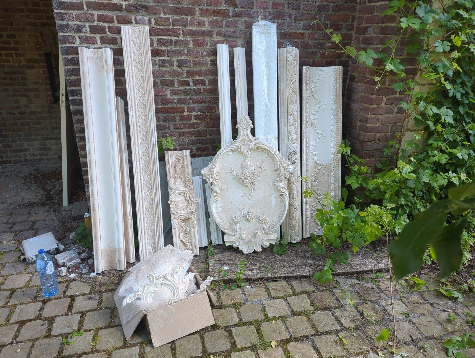 Rococo Plafond Ornamenten & Sierlijsten | Rozet | Barok, Ophalen of Verzenden, Plinten