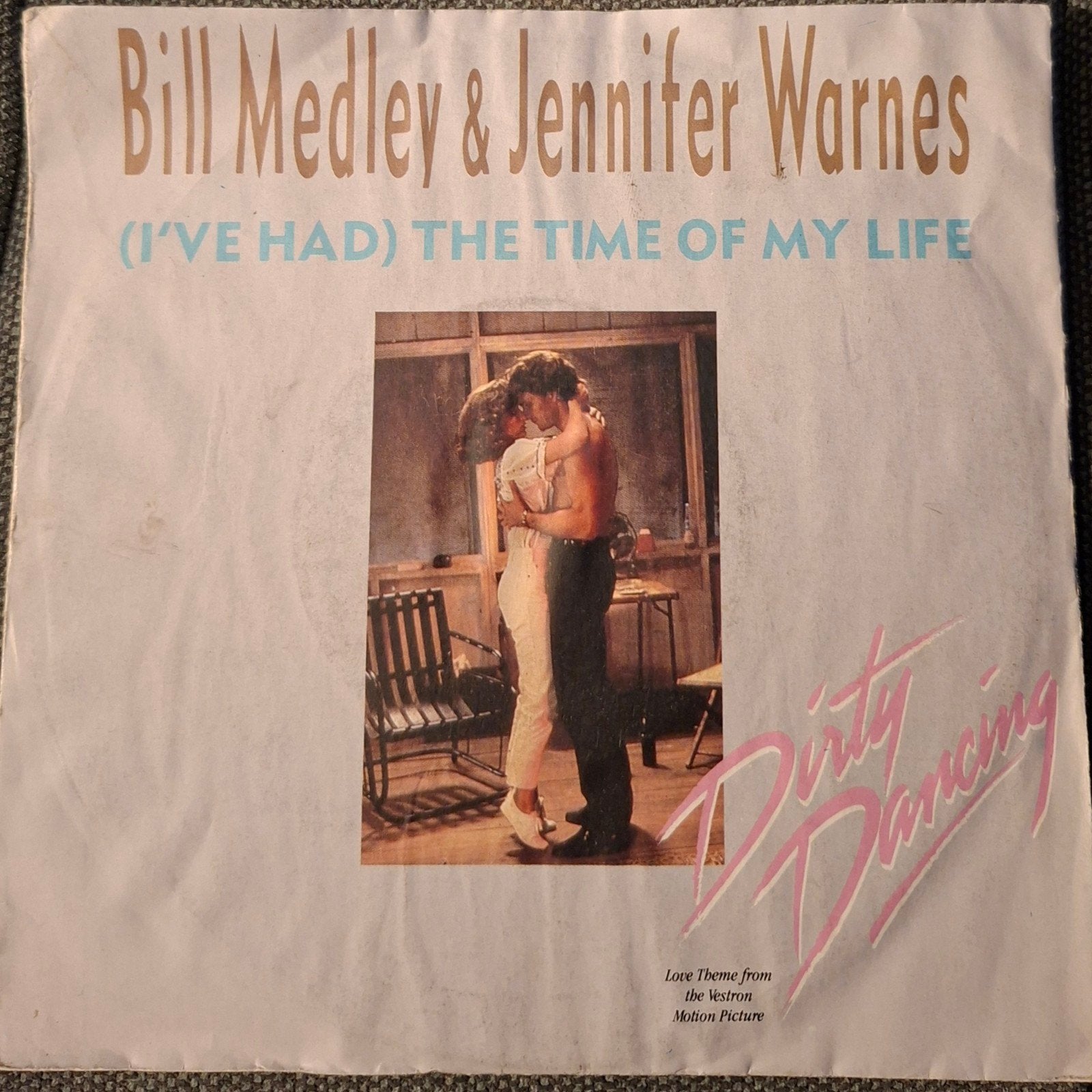 Bill Medley & Jennifer Warnes The time of My Life, Cd's en Dvd's, Vinyl Singles, Fotohoes, Ophalen of Verzenden, Gebruikt, Filmmuziek en Soundtracks