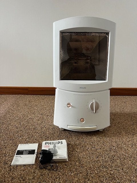 Philips HB406 Gezichtsbruiner / Solarium, Ophalen of Verzenden, Gebruikt, Gezichtsbruiner, Minder dan 10 lampen