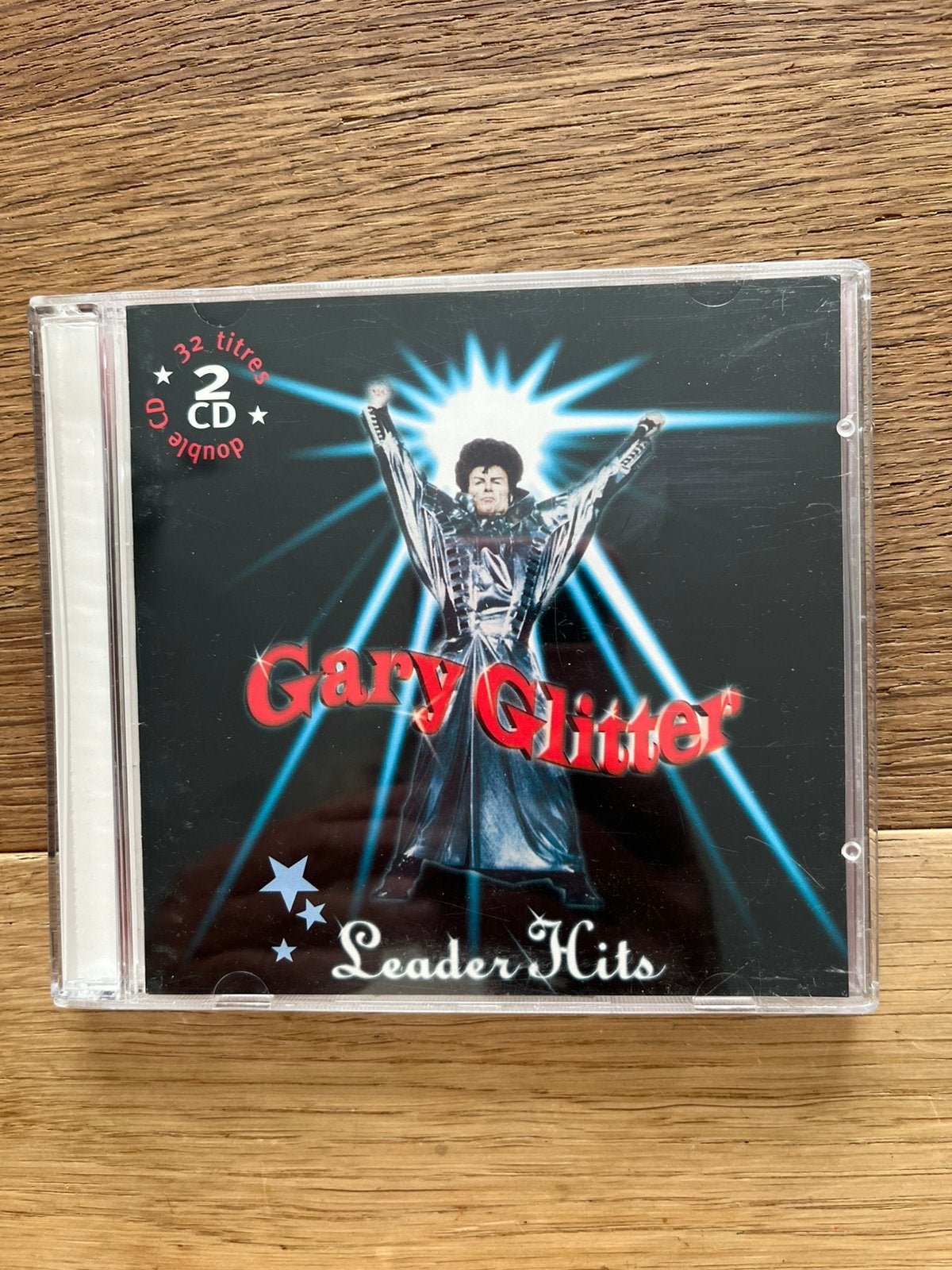 Gary Glitter, leader hits (dubbel cd), Ophalen of Verzenden, Zo goed als nieuw, Poprock