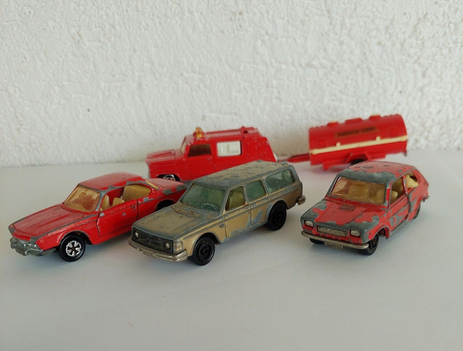 Majorette France- Fiat Dodge Volvo BMW, Ophalen of Verzenden
