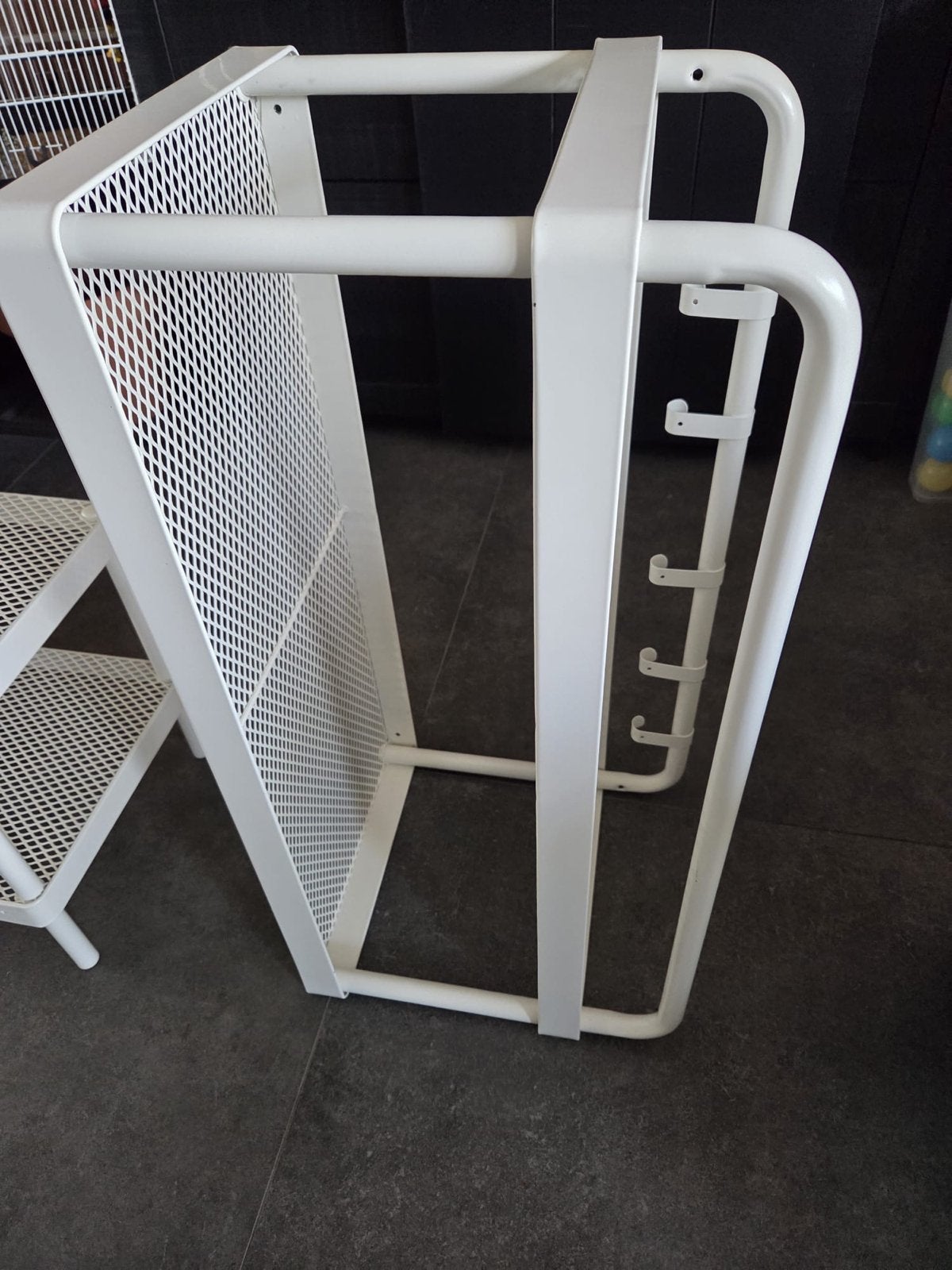 IKEA Nikkeby kapstok en schoenenrek - Wit, Ophalen, Zo goed als nieuw