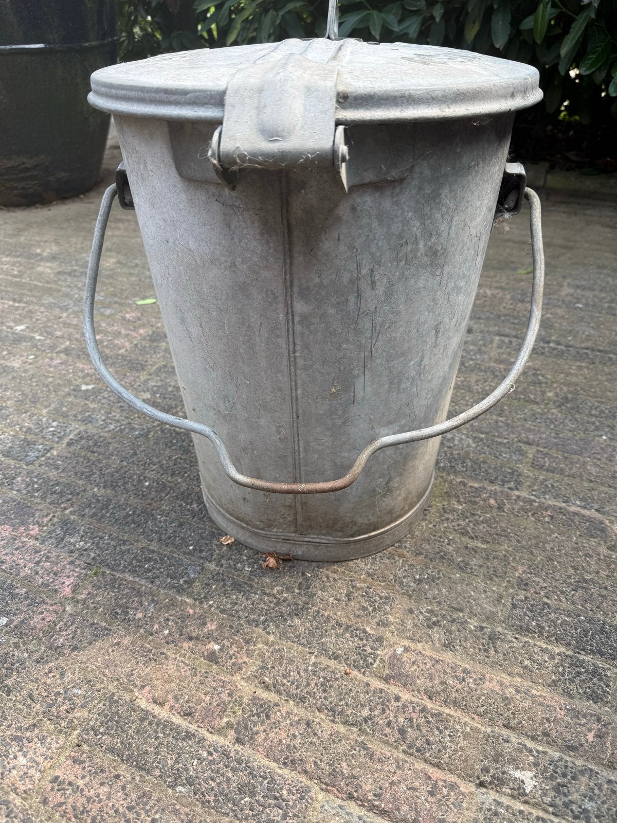Vintage Zinkemmer met Deksel - Zutphen 9586, Ophalen