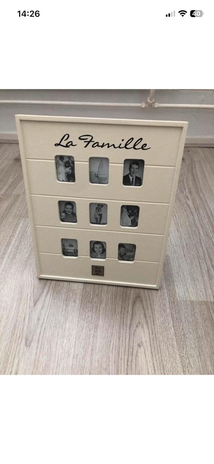 Riviera Maison fotolijst La Famille, Ophalen of Verzenden, Zo goed als nieuw