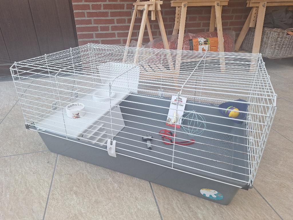 Konijnenhok, Rat, Kooi, Gebruikt, 75 tot 110 cm