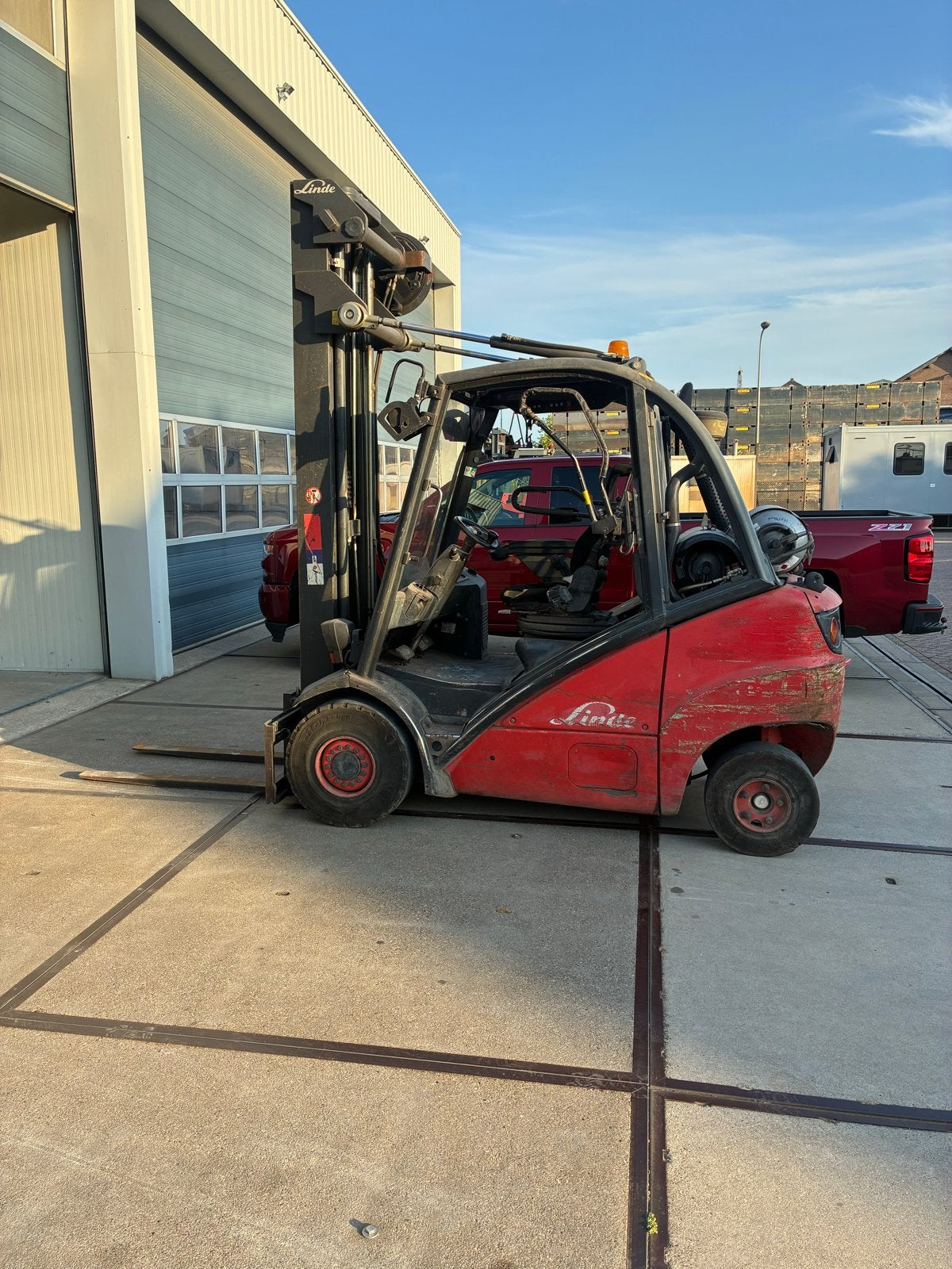 Linde H25 LPG Heftruck met Side Shift - 2500 kg hefvermogen, 2000 tot 3000 kg, Ophalen, LPG, Heftruck