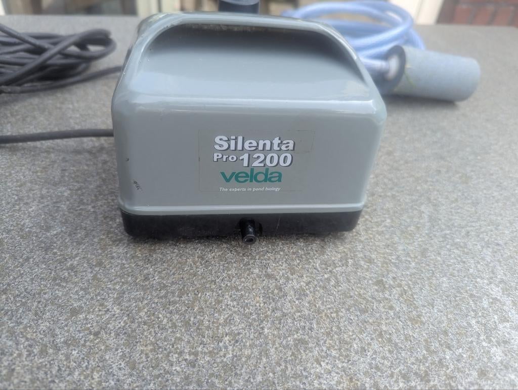 Velda Silenta Pro 1200 Luchtpomp voor Vijver, Ophalen of Verzenden, Gebruikt, Overige typen
