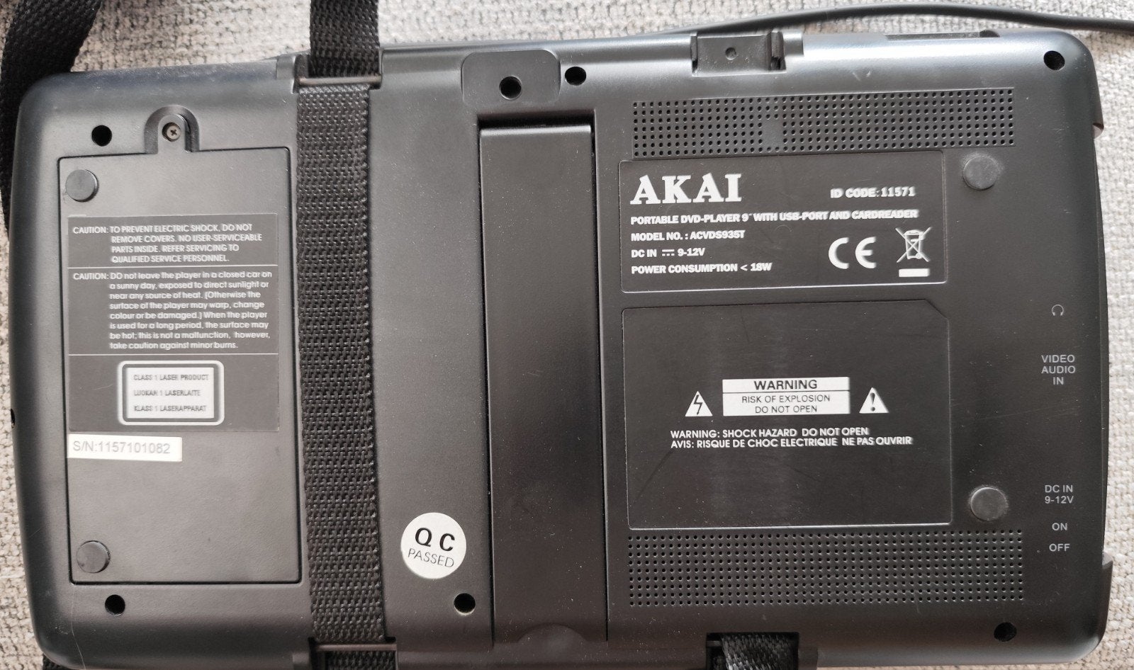 Portable DVD-speler (2 schermen) voor in de auto, Ophalen of Verzenden, Overige merken