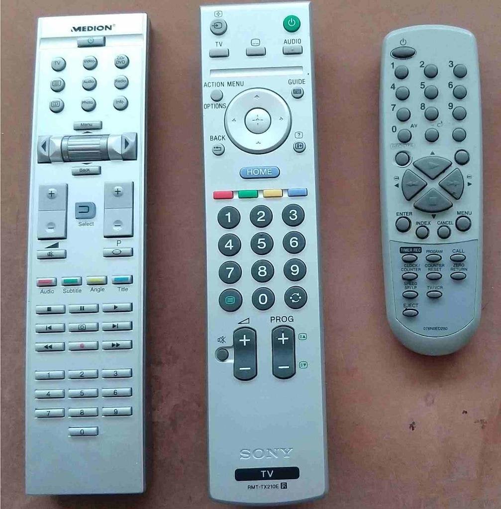 Afstandsbedieningen SONY ORION MEDION PHILIPS FUNAI, Ophalen of Verzenden, Gebruikt, Tv