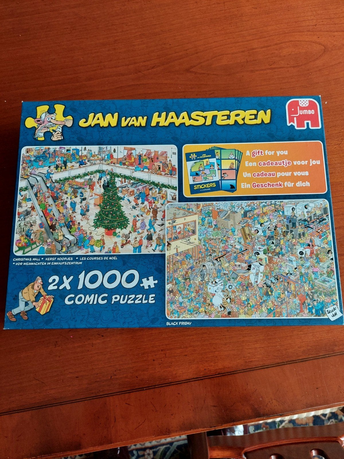 van Haasteren  2x 1000 stukjes  COMPLEET, Ophalen, Minder dan 500 stukjes, Zo goed als nieuw