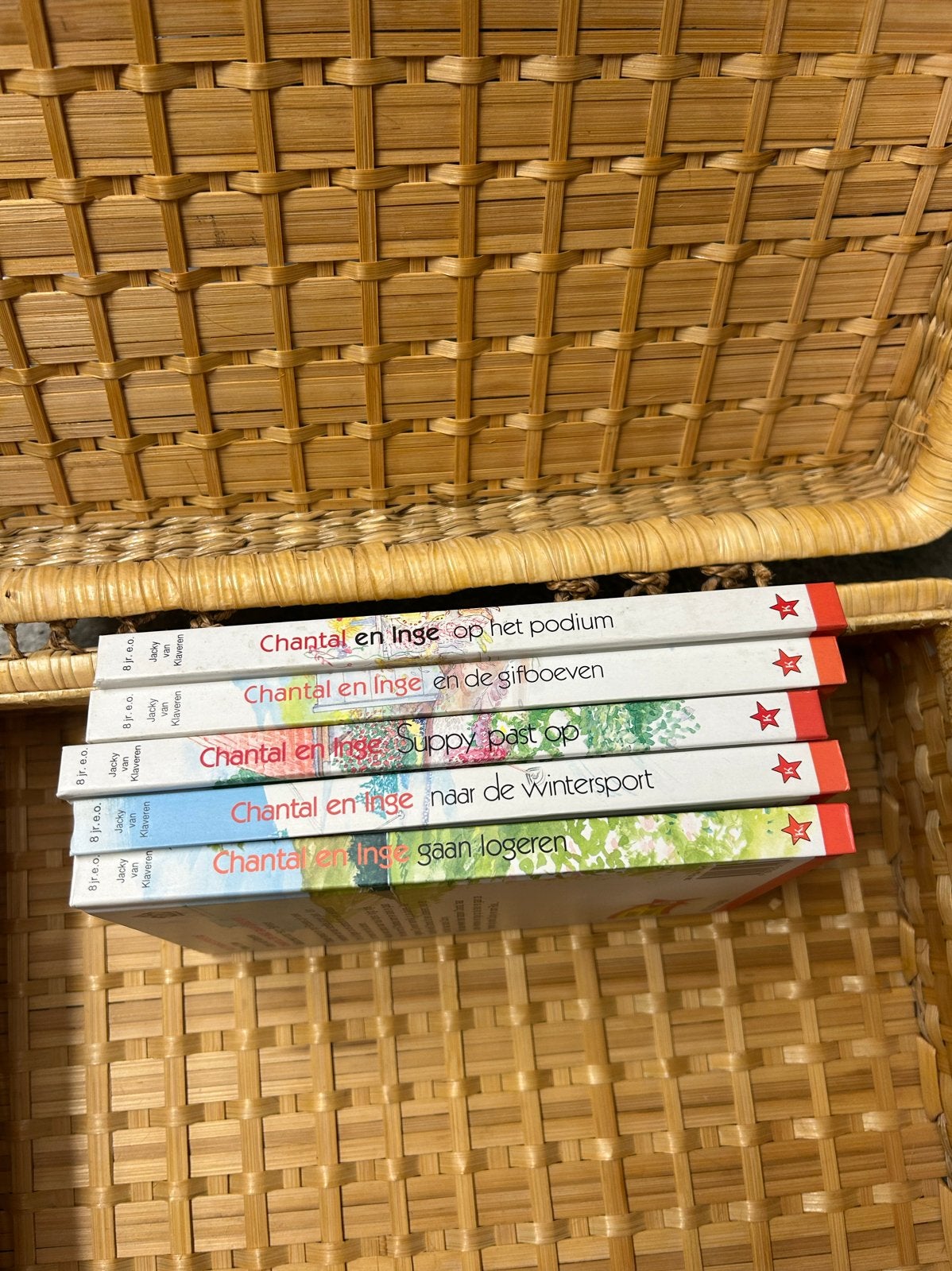 Chantal en Inge boekenreeks - 5 delen, Ophalen of Verzenden, Gelezen, Fictie algemeen