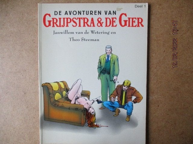 adv5710 grijpstra en de gier, Eén stripboek, Ophalen, Gelezen
