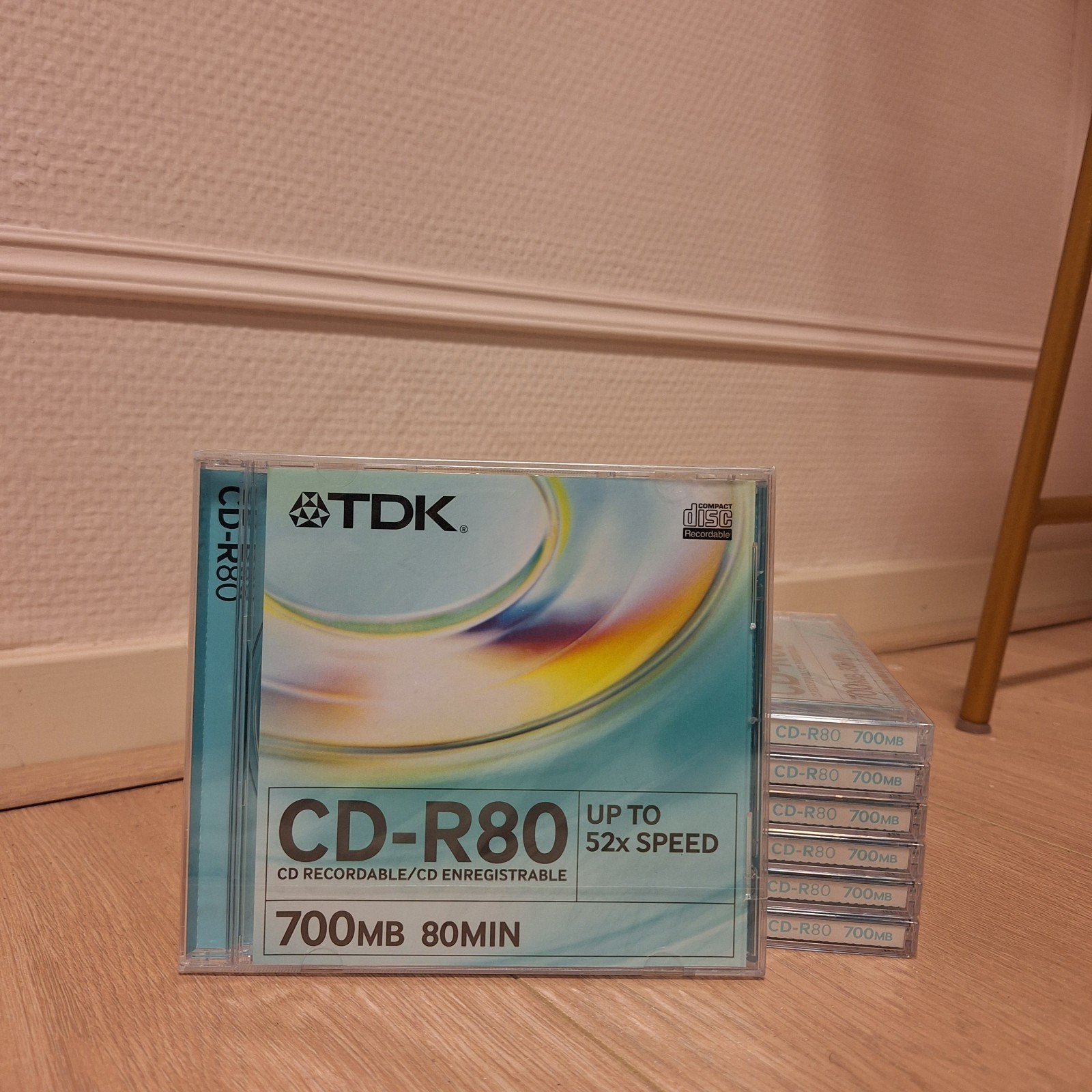 Nieuw: 7x TDK CD-R80 (700 mb | 80 min. ) - CD, Cd, Ophalen of Verzenden, ., .