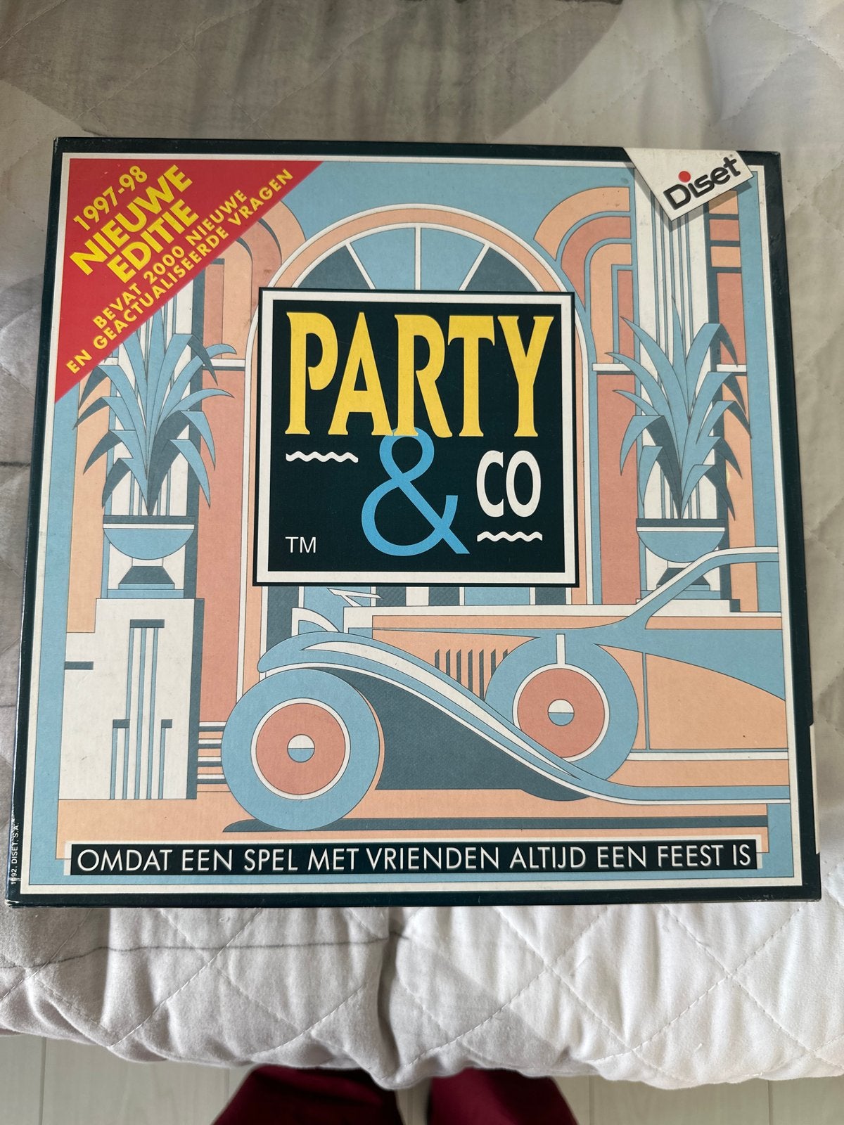 Party & Co Bordspel - Nieuwe Editie 1997-98, Drie of vier spelers, Ophalen of Verzenden, Gebruikt