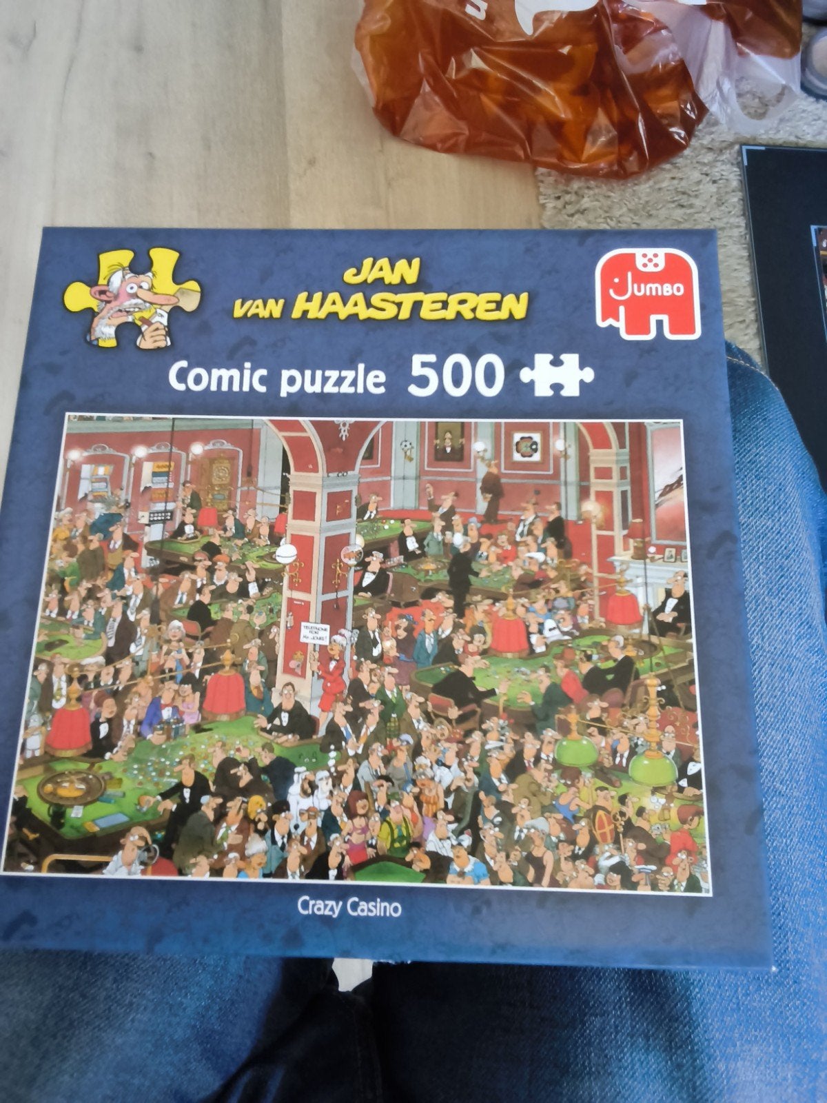 Jan van Haasteren Crazy Casino 500 stukjes, Ophalen, Minder dan 500 stukjes, Gebruikt, Legpuzzel
