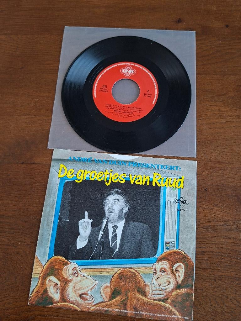Andre van Duin ,mijn naam is Jaap, Gebruikt, 7 inch, Single, Ophalen of Verzenden