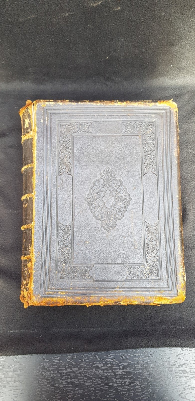 Antieke Bijbel: The Holy Bible met commentaren, Ophalen, Henry and Scott, John Macfarlane, John Eadie