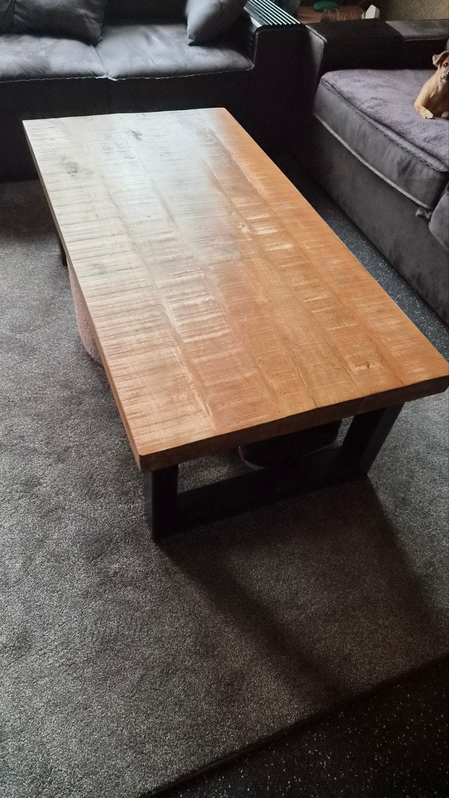 te koop mango houte  salontafel, Ophalen of Verzenden