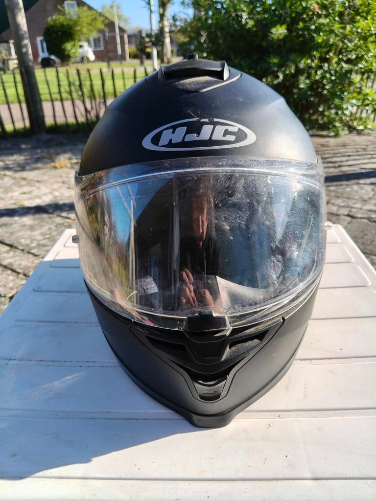 Nette HJC helm maat 62, Motoren, Ophalen of Verzenden, Tweedehands, Integraalhelm, HJC