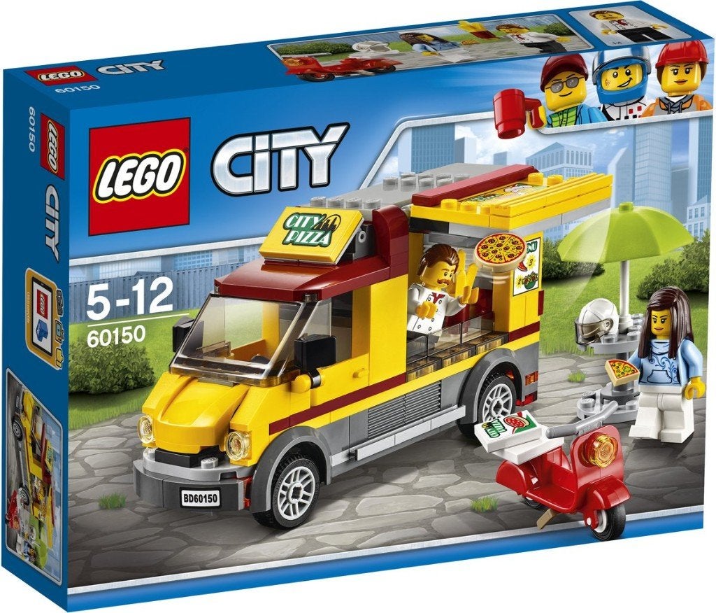 LEGO City Pizza bestelwagen 60150. Nieuw in Doos!..., Compleet, Lego, Nieuw, Ophalen of Verzenden