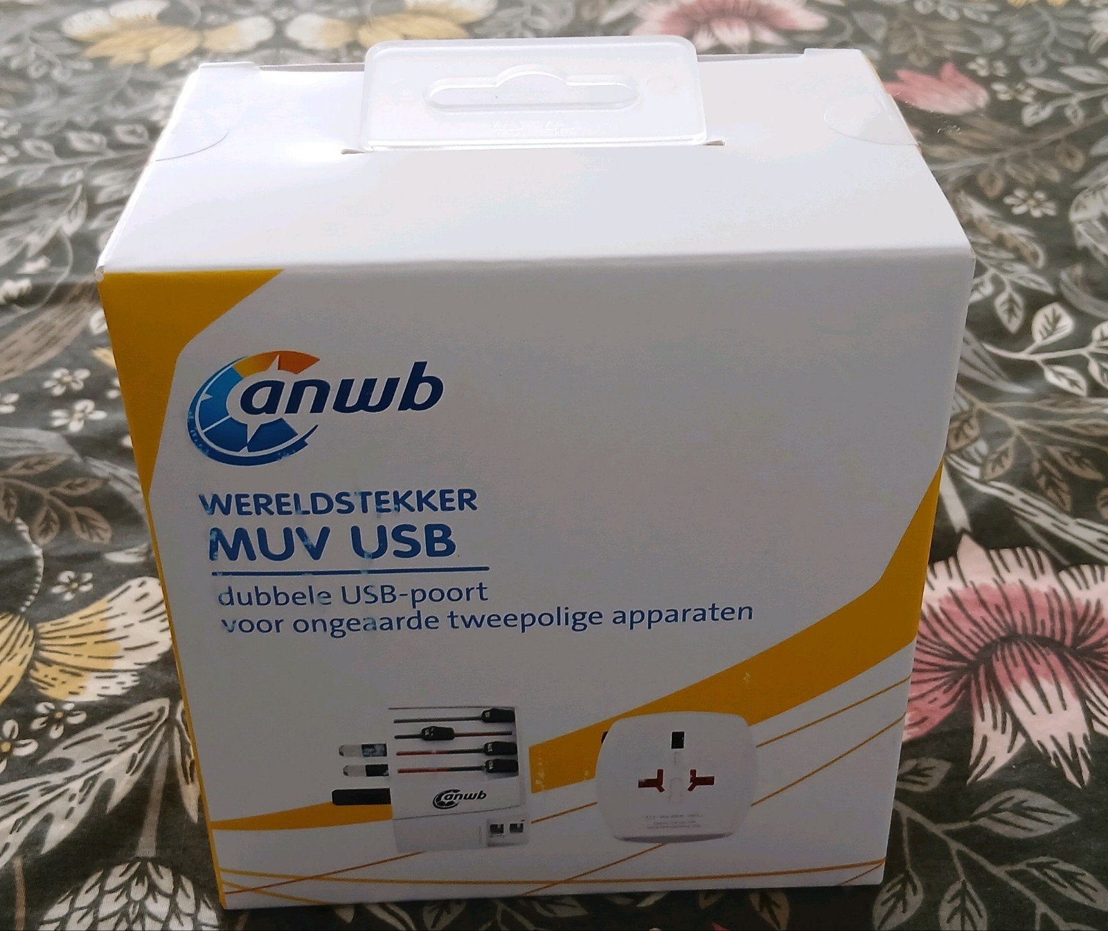 ANWB Wereldstekker MUV USB – met dubbele USB-poort, Caravans en Kamperen, Ophalen of Verzenden, Nieuw