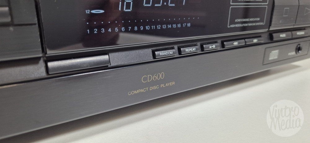 Philips CD600 CD-Speler | CD | CDM4 Swingarm Laser, Ophalen of Verzenden, Refurbished, Philips