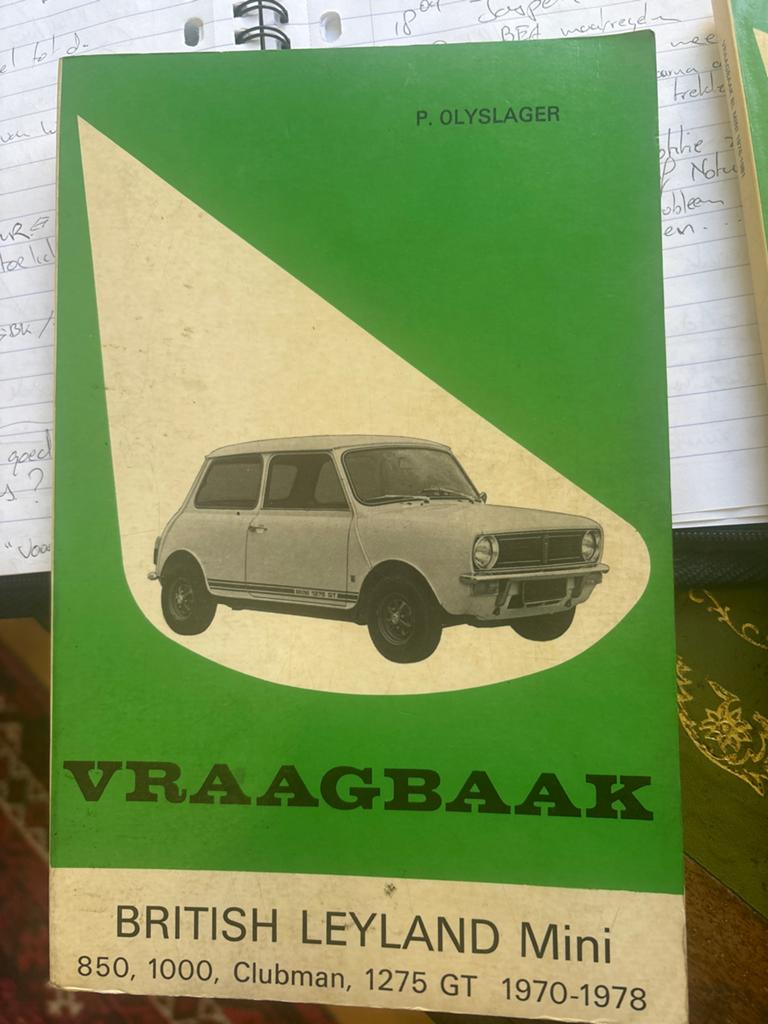 Olyslager Vraagbaak British Leyland Mini 1970-1978, Ophalen of Verzenden, Gelezen, Overige merken