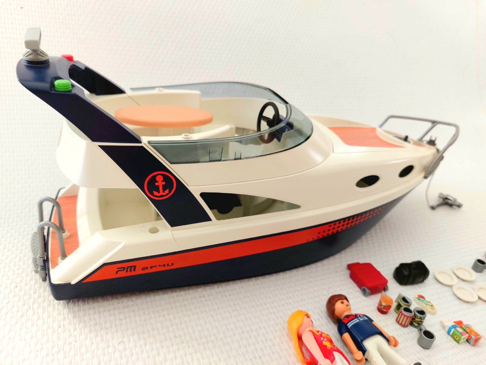 Playmobil Luxe Jacht met accessoires en figurenPlaymobil Lux, Ophalen, Zo goed als nieuw