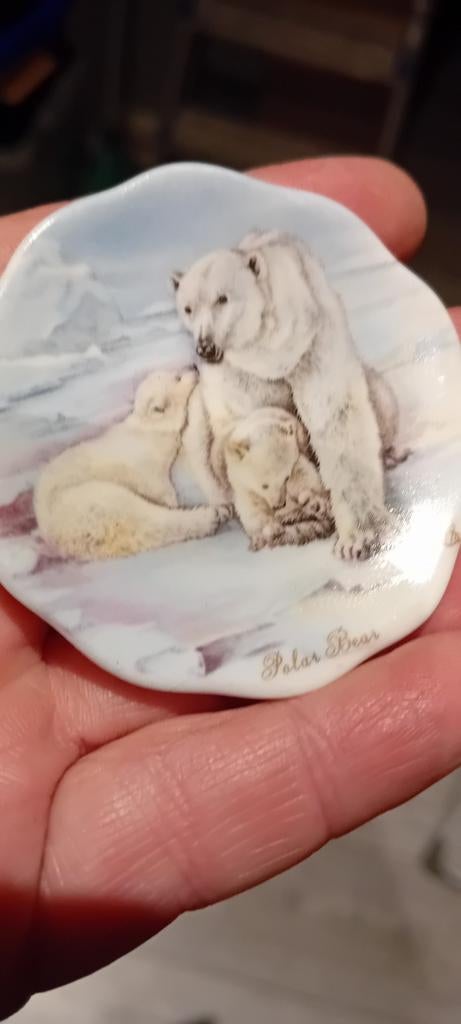 Decoratief schaaltje met ijsberen - "Polar Bear", Ophalen of Verzenden
