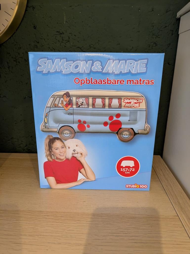 Samson & Marie Opblaasbare Matras NIEUW - Studio 100, Ophalen of Verzenden