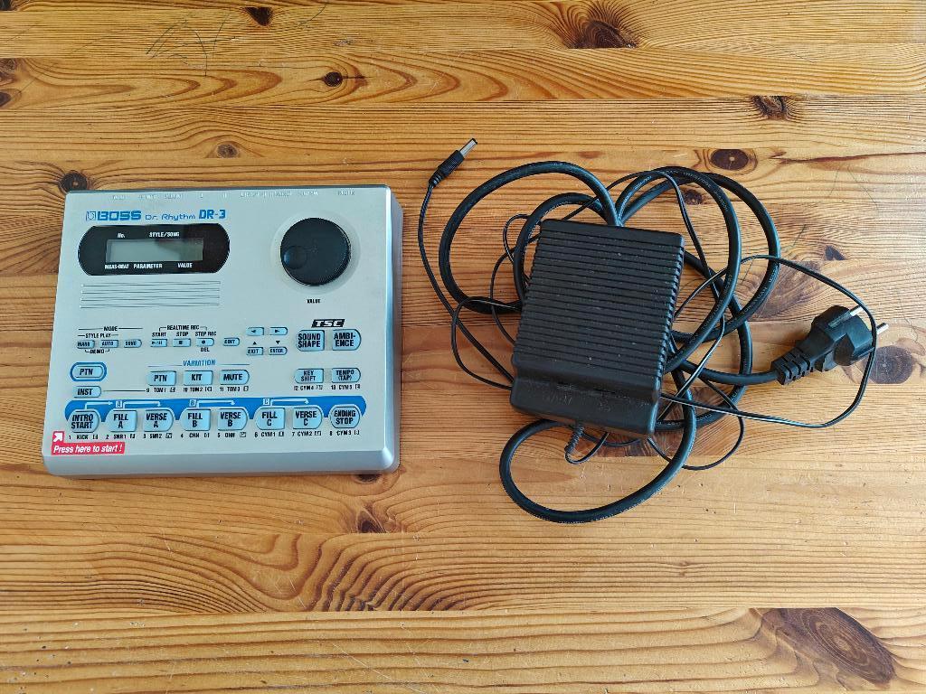 Boss DR-3 | Dr. Rhythm drum machine, Muziek en Instrumenten, Drumcomputers, Ophalen of Verzenden, Gebruikt, Boss