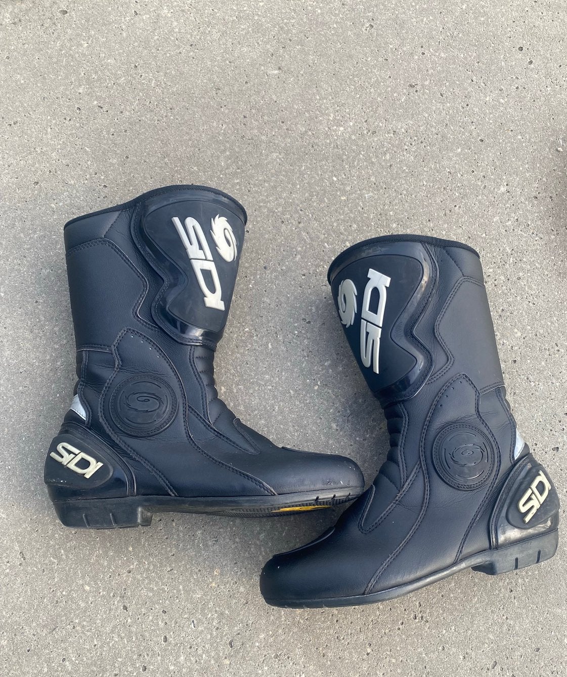 Sidi black rain evo motorlaarzen maat 42, Ophalen of Verzenden, Tweedehands, Dames, Laarzen